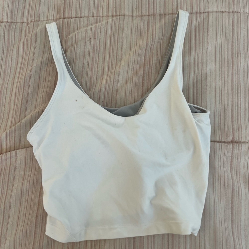 Lululemon White Align Tank Top